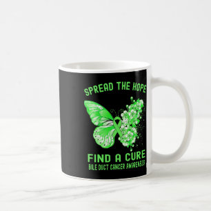 Spread The Hope Find A Cure Bile Duct Cancer Aware Coffee Mug