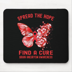 Spread The Hope Find A Cure Brain Aneurysm Awarene Mouse Mat