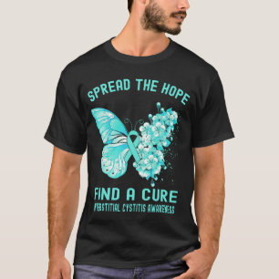 Spread The Hope Find A Cure INTERSTITIAL CYSTITIS T-Shirt