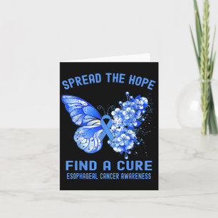 Spread The Hope Find A Cure Oesophageal Cancer Awa Card