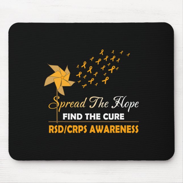 SPREAD THE HOPE RSD CRPS Awareness  Mouse Mat (Front)