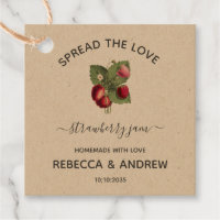 Spread The Love Strawberry Jam Kraft Paper 