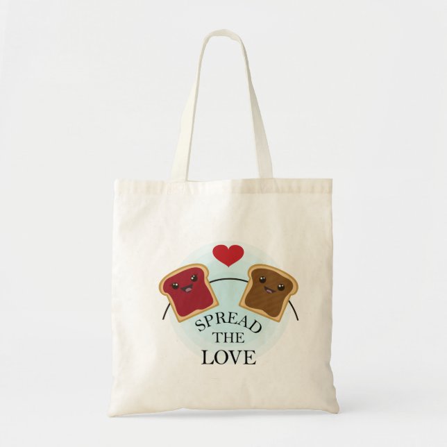 SPREAD THE LOVE TOTE BAG (Front)