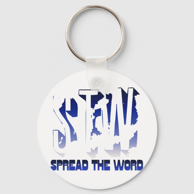 Spread the Word Christian Key Ring (Front)