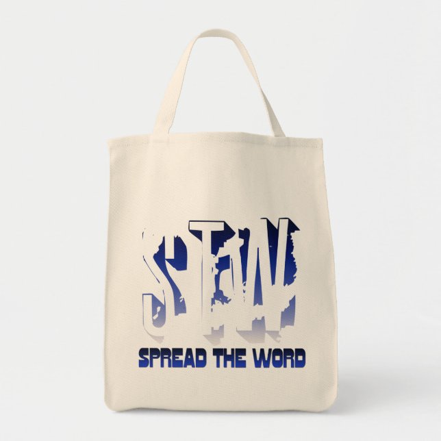 Spread the Word Christian Tote Bag (Front)