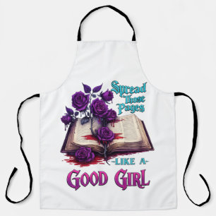 Spread Those Pages Like A Good Girl Apron
