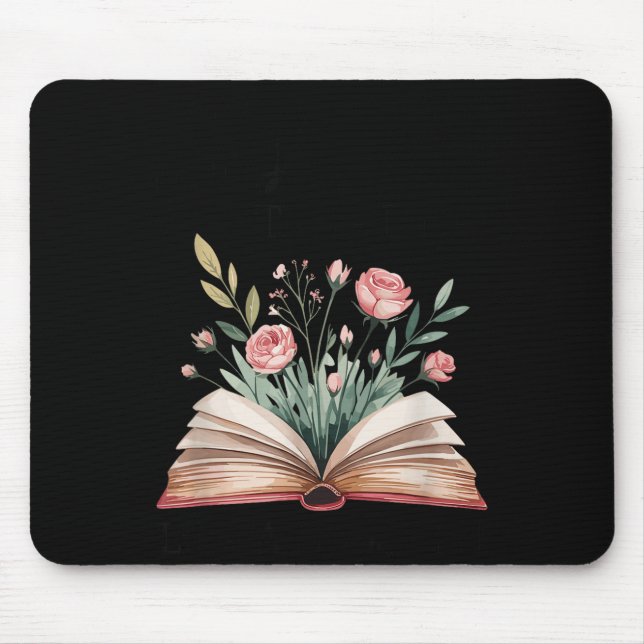 Spread Those Pages Like A Good Girl Bookworm Book  Mouse Mat (Front)