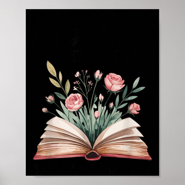 Spread Those Pages Like A Good Girl Bookworm Book  Poster (Front)