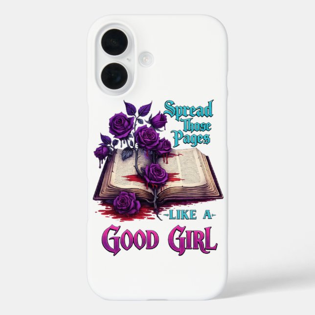 Spread Those Pages Like A Good Girl Case-Mate iPhone Case (Back)