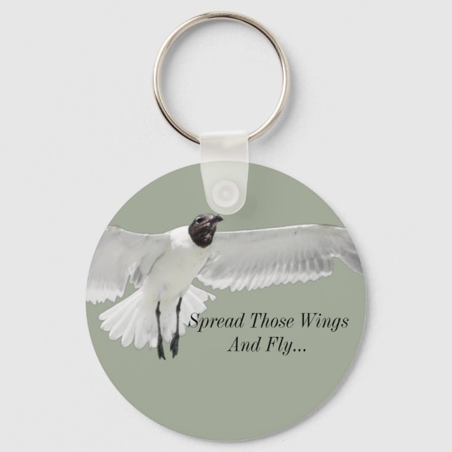 Spread Those Wings Key Ring (Front)