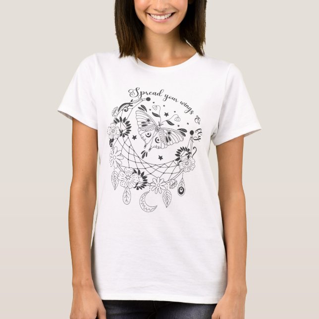 Spread your wings and fly T-Shirt (Front)