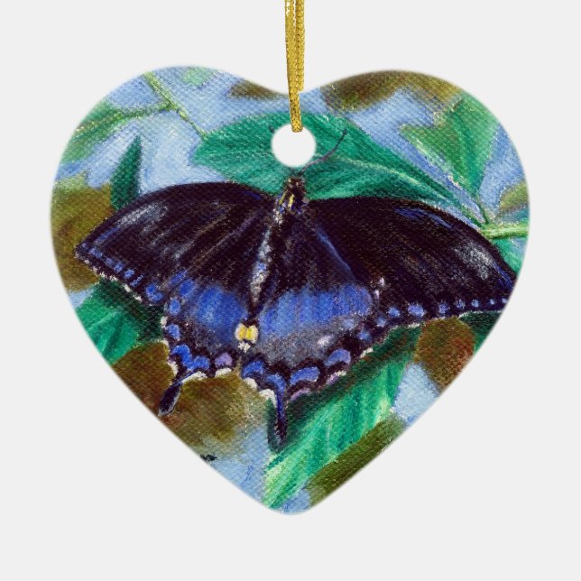 Spread Your Wings Butterfly Ornament (Front)