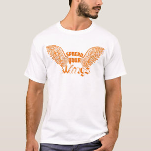 Spread Your Wings Motivational Quotes Inspirationa T-Shirt