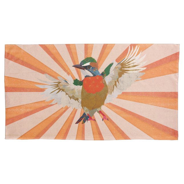 SPREAD YOUR WINGS PILLOWCASE (Front-Left)