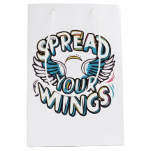 "Spread Your Wings - Wrapping Paper Design"