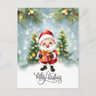 Spreading Christmas Cheer Holiday Postcard