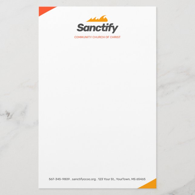 spreading fire stationery (Front)