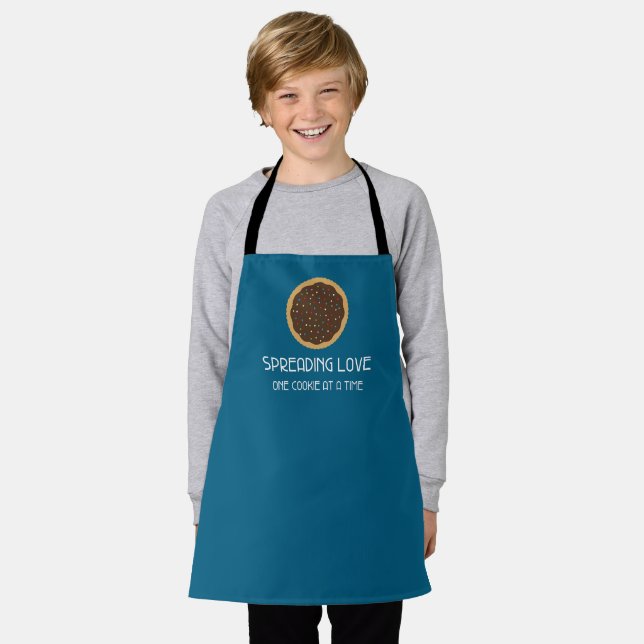 Spreading Love One Cookie at a Time Apron (Worn)