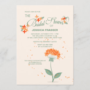 Spreading Seeds Invitation