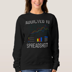 Spreadsheet Calculator Software Budget Templates Sweatshirt