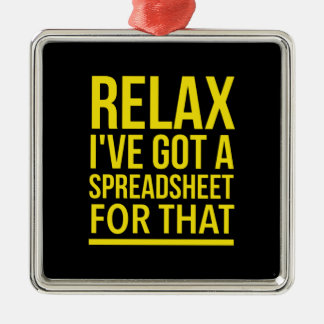 Spreadsheet inspirational funny gifts metal tree decoration