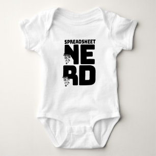 Spreadsheet Nerd Baby Bodysuit