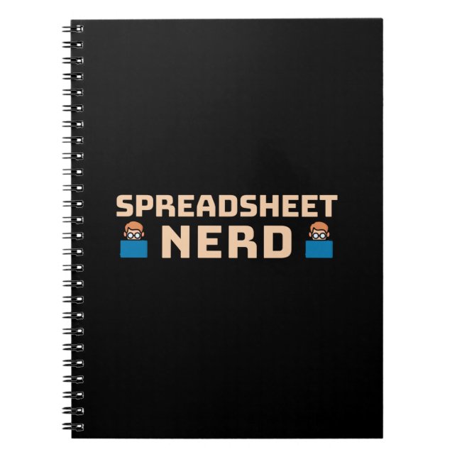  Spreadsheet Nerd Notebook (Front)