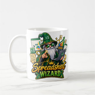Spreadsheet Wizard Mug | Funny Accountant Excel Da