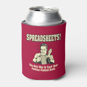 Spreadsheets: Track Your Fantasy Football Draught Can Cooler