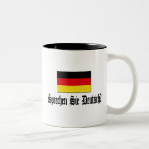 Sprechen Sie Deutsch? Two-Tone Coffee Mug