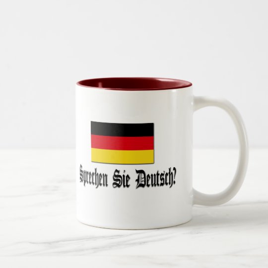 Sprechen Sie Deutsch? Two-Tone Coffee Mug