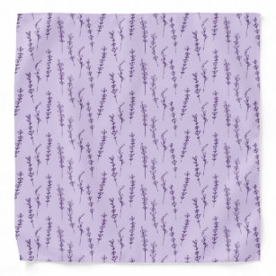 Sprigs of lavender bandana