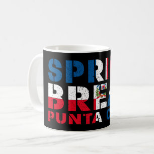 Sprin Break Punta Cana Dominican Republic Coffee Mug
