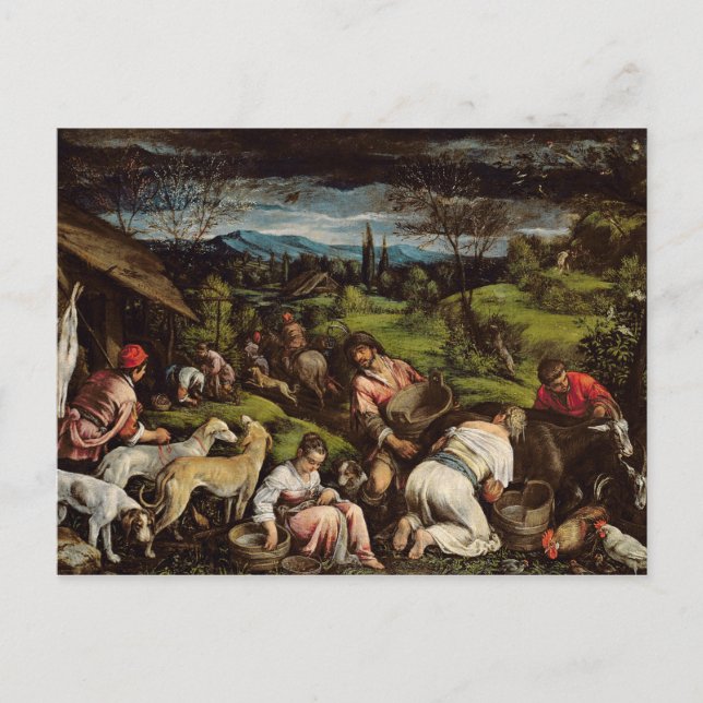 Spring, 1576 postcard (Front)