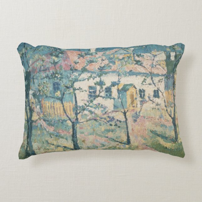 Spring, 1904 decorative cushion (Front)