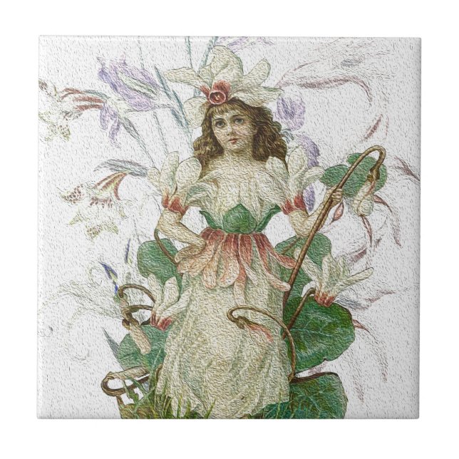 Spring 1 - Garden Angel Tile (Front)