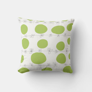 Spring 2017 greens Custom All-Over-Print pillow. Cushion