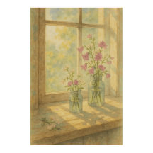 Spring 4, Spring Window Light, Seasonal Print