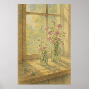 Spring 4, Spring Window Light, Seasonal Print