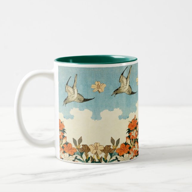 "Spring" -A Hokusai Cup (Left)
