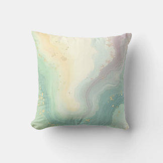 Spring abstract colourful cushion