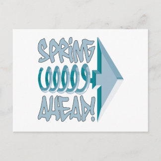 Spring Ahead 5 Postcard