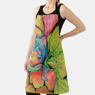 Spring All-Over Print Apron