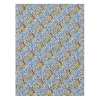 Spring Almond Blossom Pointillism Artwork Tablecloth