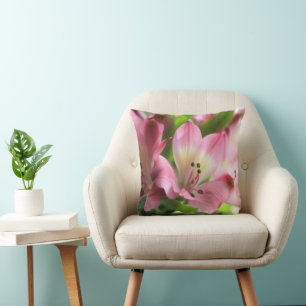 Spring Alstro Throw Pillow