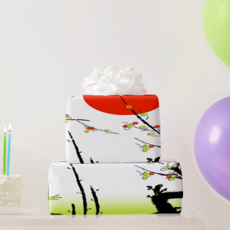 Spring American Wrapping Paper
