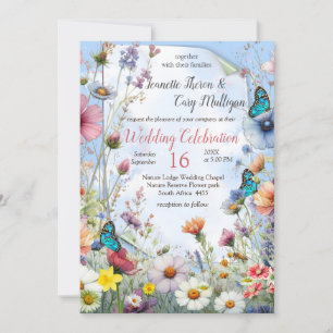 Spring and Summer Blooming Florals Invitation