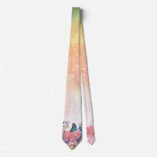 Spring and Summer Blooming Florals Tie