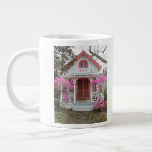 Spring and Victorian Cottage - Martha's Vineyard Large Coffee Mug