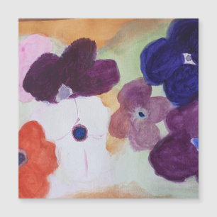 Spring Anemones Magnetic Card